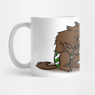 Grumpy Lazy Werewolf Mug